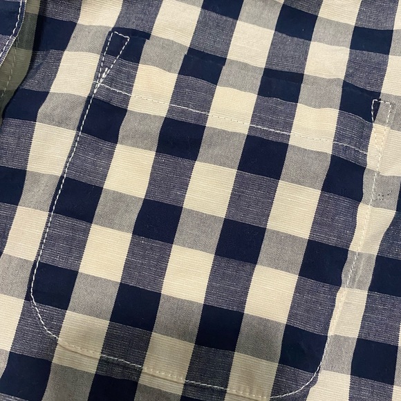 Solid and Striped Poppy DeLevingne button up - Picture 4 of 6